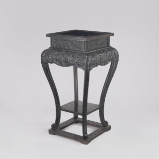 Table, phoenixes iconography, dragons iconography, Chinese art, Chinese culture, Qing 1644–1911,