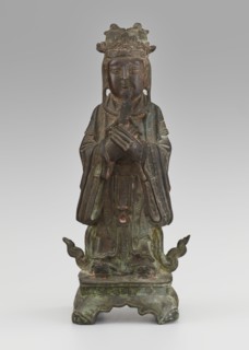 Dignitary — official; maker, figurine of a man; Chinese art; culture: Chinese; subject: scholars,
