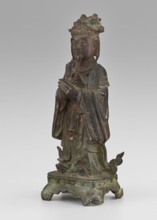Dignitary - official, unknown,  craftsman author, figurine of a man, Chinese art, Chinese culture,