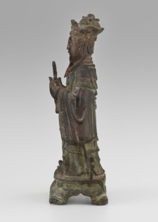 Dignitary - official, unknown,  craftsman author, figurine of a man, Chinese art, Chinese culture,