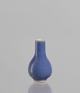 Bottle, Chinese culture, Chinese ceramics, poudre bleu, 19th century, China, vessel, height 5.3 cm,
