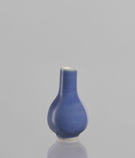Bottle, Chinese, Chinese art, ceramics, poudre bleu, 19th century, China, vessel, height 5.3 cm, A