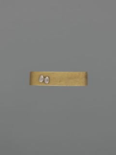 Metal scabbard ring semegane, Japanese, Edo 1603–1868 or Meiji 1868–1912, 19th century . Katana