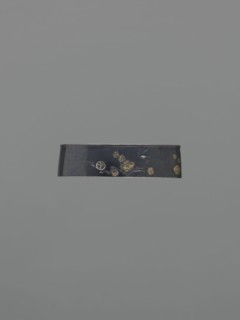 Metal collar ending a sword hilt fuchi, Funada, Ikkin 1812–1863 metalworker, Japanese art, Japanese