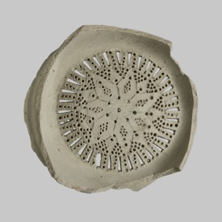Strainer — jug filter;, Islamic art, Arabic; Mamluk Sultanate 1250–1517; Arabic/Egyptian ceramics;