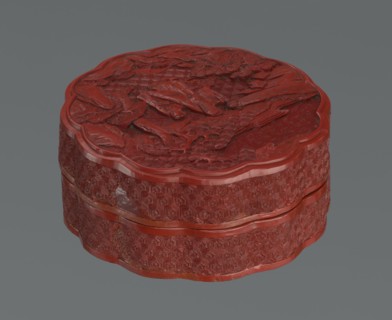 Box with a lid; creator, Chinese; Qing dynasty 1644–1911; 2nd half of the 18th century. Vessel,