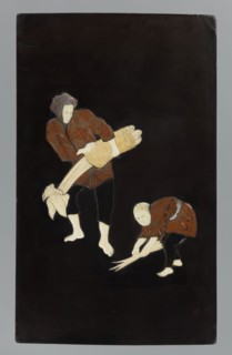 Panel, Sansai,  sculptor author, panels, Japanese art, Japanese culture, 2nd half of the 19th