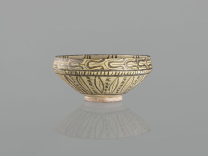 Bowl, Islamic art, Persian culture, ceramics, Persian ceramics, images of birds, birds, palmettes