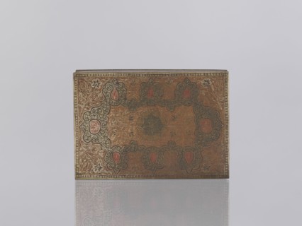Box with lid. Indian, North India, 1st half of the 20th century. Box decorated on the sides with