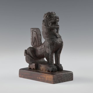 Lion;, figurine; Indian/South Asian culture; animals; claws; 1st half of the 20th century; India, /