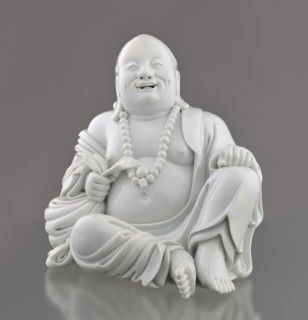 Budai Laughing Buddha, 19th century, China, Fujian; Qing dynasty; Chinese art; Budai iconography —
