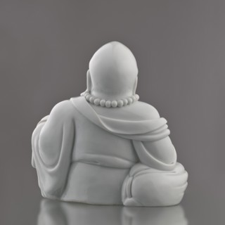 Budai Laughing Buddha, 19th century China, Fujian; Qing dynasty; material/technique: figurine;