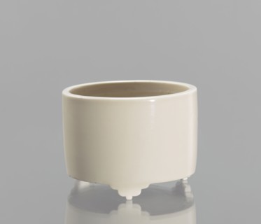 Incense burner, porcelain blanc de Chine, Qing style, Chinese, ceramics, 19th century Qing