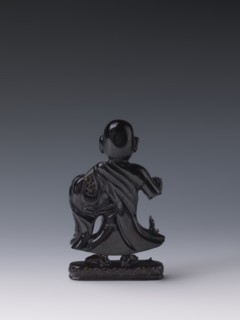 Buddhist monk, Chinese, Qing style, Chinese Buddhism, Qing 1644–1911, Luohan iconography, 19th