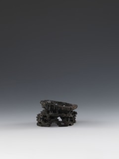 Laozi on base; maker, deposit provenance noted; Chinese art; Chinese culture; Qing dynasty