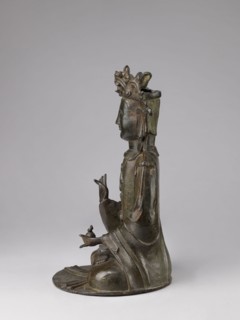 Guanyin, Chinese, 17th century, China, sculpture figurine, bodhisattva and protective deity