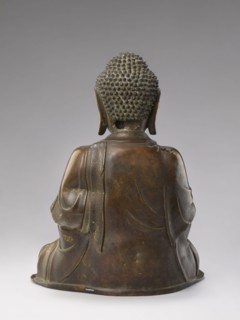 Shakyamuni Buddha, 17th/18th century China, Qing dynasty 1644–1911, Chinese Buddhism; sculpture