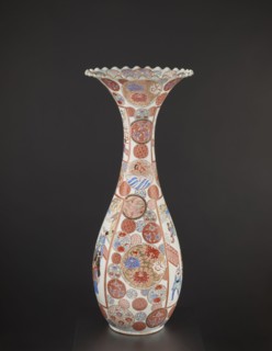 Vase, Japanese, Arita, ca. 1870–1880 Meiji period, 1868–1912. Colored porcelain decorative vessel,