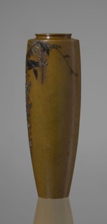 Vase, Nogawa role classification of creator, workshop; ; repossession Krakow — wisteria,