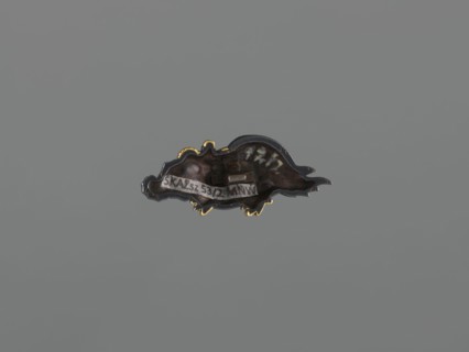 Sword hilt decoration menuki, Suiyôdô, Toshimasa maker, Japanese art, Japanese culture, Edo