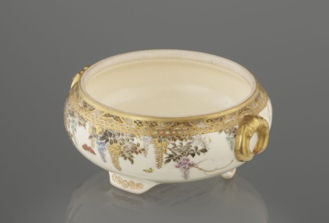 Small box with a lid, Kinkôzan, Sôbei VII 1867–1927 maker, Kinkôzan workshop, Japanese, Meiji