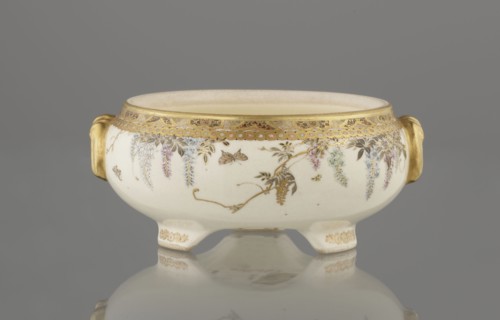 Small box with a lid, Kinkôzan, Sôbei VII 1867–1927 creator / craftsman; Kinkôzan workshop /