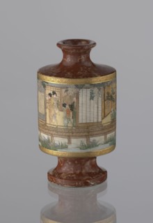 Vase by Kinkôzan Sôbei VII 1867–1927, workshop Kinkôzan. Meiji period 1868–1912, 19th/20th century.
