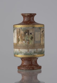 Vase, Kinkôzan, Sôbei VII 1867–1927 maker, Kinkôzan workshop; gift, repossession Kraków. Genre