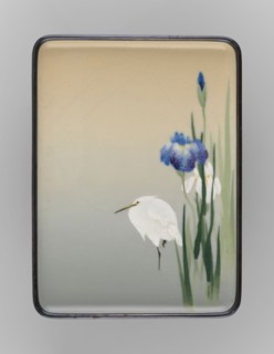 Tray, Namikawa Sôsuke 1847–1910, ca. 1890–1900 Meiji Period, Nagoya, Japan. Rectangular tray with