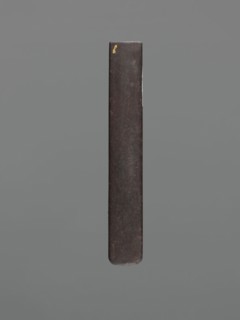 Knife handle kozuka, gift; design: herons iconography; kozuka; Japanese, Edo period 1603–1868, 18th