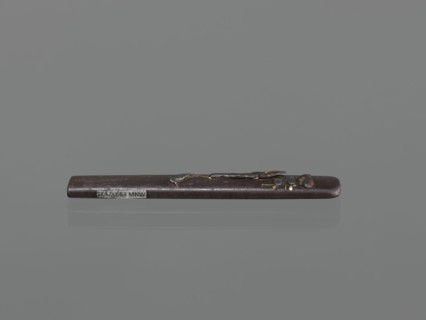 Knife handle kozuka, kozuka decorated with herons; Japanese, Edo period 18th century, 1603–1868;