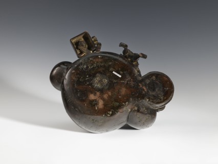 Censer koro, figurative scenes, Japanese art, gourds, Japanese culture, Meiji period 1868–1912,