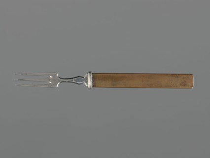 Fork with knife handle kozuka, Japanese, Edo period 1603–1868, 18th century, kozuka for katana,