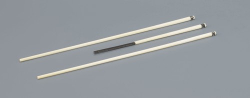 Travel cutlery set in case;, Chinese, Qing dynasty 1644–1911, 19th century. Materials and