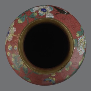 Vase, Paderewski, Ignacy Jan 1860–1941. Chinese art; Qing dynasty 1644–1911, Xianfeng period