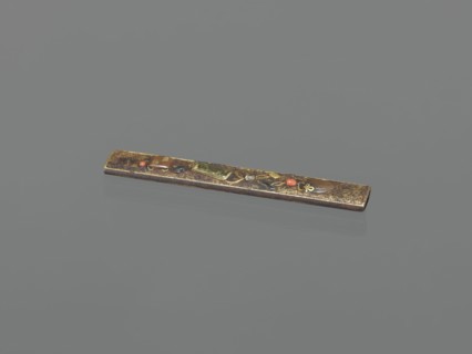 Knife handle kozuka, Japanese, Edo–Meiji period 19th century, Edo/Meiji, 1603–1912, weapons/edged