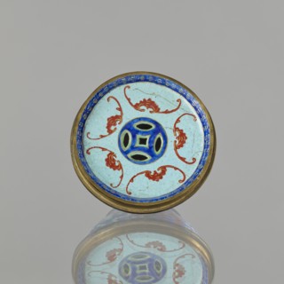 Incense burner — bowl with a lid; maker, ; Chinese; Qing dynasty 1644–1911; 18th/19th century;