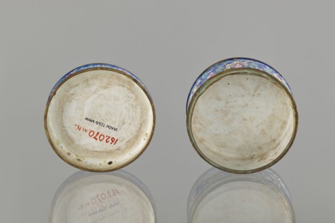 Box with lid; creator, painted enamel; 19th century, Qing 1644–1911 and Nguyen dynasty 1802–1945 —
