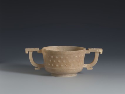 Gui-type bowl, Qing dynasty 1644–1911, 2nd half 18th century. Bronze vessel modeled after a ritual