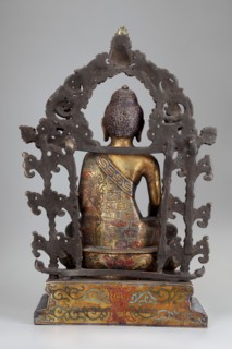Shakyamuni Buddha, gift, Chinese, Himalayan/Tibetan Buddhist art, Sino-Tibetan style, Buddha