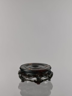 Ding incense burner on stand, Chinese, Qing dynasty 1644–1911. Incense censer ritual vessel, 19th