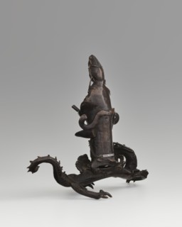 Guanyin on a dragon; creator, ; Chinese; Qing dynasty 1644–1911; Buddhism; bodhisattva/goddess of