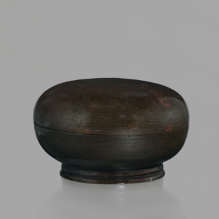 Box with a lid; Chinese; Qing dynasty 1644–1911, 18th century; vessel for writing implements;