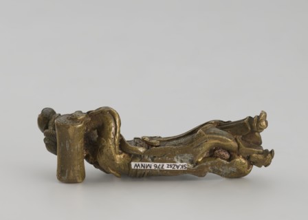 Paperweight - lying woman; Chinese, Qing dynasty 1644–1911, 19th century; figurine of a sleeping