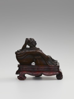 Paperweight — Li Bai on a stand; sculptor unknown. Chinese, Qing dynasty 1644–1911, 19th century.