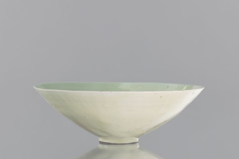 Rice bowl, Yuan dynasty 1271–1368, late 13th century, China; ceramics vessel for rice; decorated