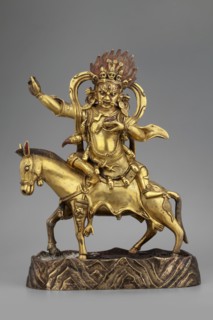 Palden Lhamo; unknown creator; sculptor; purchased provenance; Tibetan Buddhist art; Himalayan art;