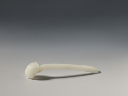 Hairpin, Chinese, Chinese art, toiletries, ruyi auspicious scepter iconography, Qing 1644–1911,