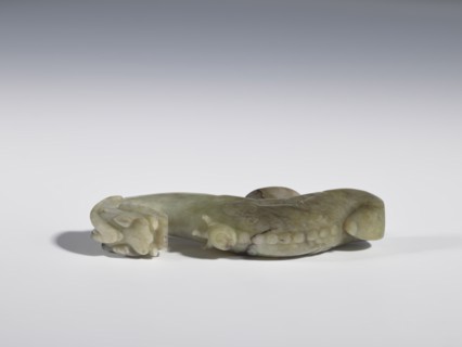 Belt clasp;, Chinese, Qing dynasty 1644–1911, 19th century. Material not specified. Head in the