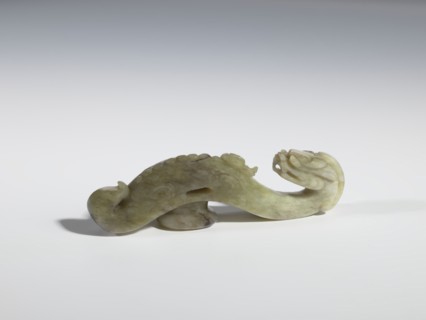 Belt clasp, purchase provenance; Chinese; Chinese art; dragons iconography; Qing 1644–1911;